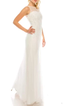 Adrianna Papell - 91892190 Beaded Illusion Neck Dress 8 Adrianna Papell - 91892190 Beaded Illusion Neck Dress -Hot Sale WEDDING Store adrianna papell 91892190 beaded illusion neck dress evening dresses 14751971606611