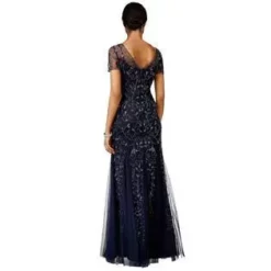 Adrianna Papell - 91918840 Beaded Illusion V-neck Sheath Dress 6 Adrianna Papell - 91918840 Beaded Illusion V-neck Sheath Dress -Hot Sale WEDDING Store adrianna papell 91918840 beaded illusion v neck sheath dress special occasion dress 5445796134969