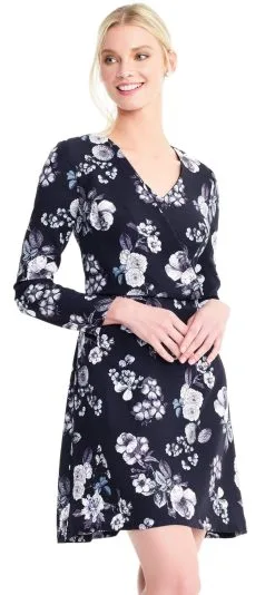 Adrianna Papell - AP1D102578 Floral Faux Wrap Cocktail Dress 7 Adrianna Papell - AP1D102578 Floral Faux Wrap Cocktail Dress -Hot Sale WEDDING Store adrianna papell ap1d102578 floral faux wrap cocktail dress special occasion dress 7739272560723