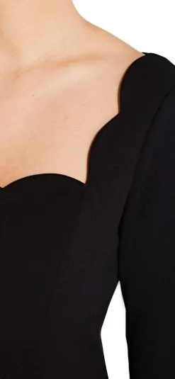 Adrianna Papell - AP1D102919 Scalloped Square Neck Jumpsuit -Hot Sale WEDDING Store adrianna papell ap1d102919 scalloped square neck jumpsuit special occasion dress 28427419877459 scaled