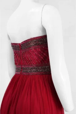 Adrianna Papell - Strapless Sequined Dress 191910730 -Hot Sale WEDDING Store adrianna papell strapless sequined dress 191910730 special occasion dress 28966214893651