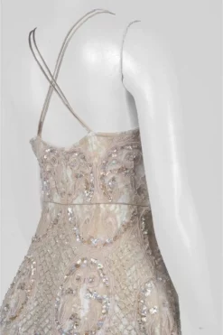 Aidan Mattox - MD1E200658 Ornate Embroidered Lace Gown 5 Aidan Mattox - MD1E200658 Ornate Embroidered Lace Gown -Hot Sale WEDDING Store aidan mattox md1e200658 ornate embroidered lace gown special occasion dress 2 blush 5446369443897