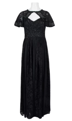 Aidan Mattox - MD1E204601 Embellished Lace A-Line Gown 7 Aidan Mattox - MD1E204601 Embellished Lace A-Line Gown -Hot Sale WEDDING Store aidan mattox md1e204601 embellished lace a line gown mother of the bride dresses 14847279628371