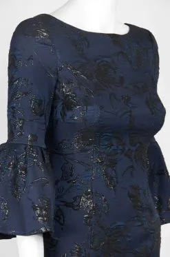 Aidan Mattox - MN1E201567 Jacquard Bateau Sheath Dress -Hot Sale WEDDING Store aidan mattox mn1e201567 jacquard bateau sheath dress special occasion dress 7739399569491