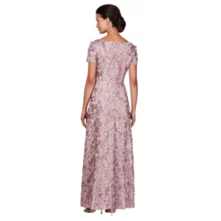 Alex Evenings - 112788 Soutache Lace Sequin Short Sleeve A-Line Gown 27 Alex Evenings - 112788 Soutache Lace Sequin Short Sleeve A-Line Gown -Hot Sale WEDDING Store alex evenings 112788 soutache lace sequin short sleeve a line gown mother of the bride dresses 30422551330899