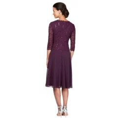 Alex Evenings - 2121796 Lace Scalloped Neck Chiffon A-line Dress 17 Alex Evenings - 2121796 Lace Scalloped Neck Chiffon A-line Dress -Hot Sale WEDDING Store alex evenings 2121796 lace scalloped neck chiffon a line dress cocktail dresses 30422679912531