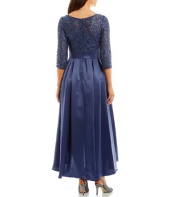 Alex Evenings - 81122468 Lace Illusion Jewel High Low Dress -Hot Sale WEDDING Store alex evenings 81122468 lace illusion jewel high low dress mother of the bride dresess 29768630337619