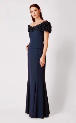 Alexander By Daymor - 2003 Rosette Ruffles Off Shoulder Evening Dress -Hot Sale WEDDING Store alexander by daymor 2003 rosette ruffles off shoulder evening dress mother of the bride dresses 29028570628179