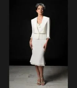 Alexander By Daymor - Embellished V-Neck Sheath Dress 8025 -Hot Sale WEDDING Store alexander by daymor embellished v neck sheath dress 8025 mother of the bride dresses 2 soft white 5492296319033