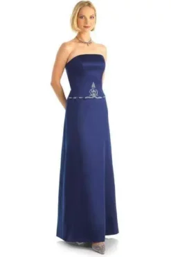 Alexia Designs - 2100 Bead Embellished Strapless Dress