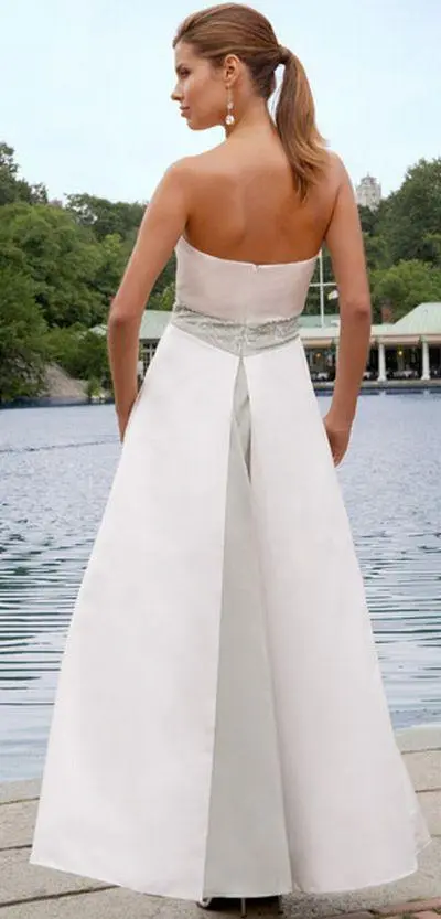 Alexia Designs - 2810 Strapless Inverted Basque A-Line Gown 2 Alexia Designs - 2810 Strapless Inverted Basque A-Line Gown - Image 2