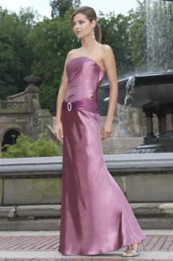 Alexia Designs - 2818 Embellished Charmeuse Trumpet Dress