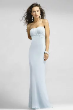 Alexia Designs - 4016 Beaded Chiffon Sheath Dress