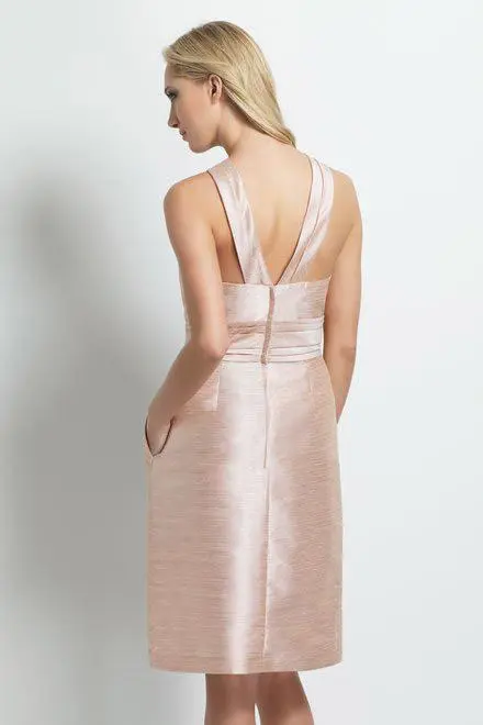 Alexia Designs - 4142 Sleeveless Halter Pleated Sheath Dress 2 Alexia Designs - 4142 Sleeveless Halter Pleated Sheath Dress - Image 2