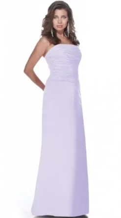 Alexia Designs - 698 Strapless Ruched Sheath Dress