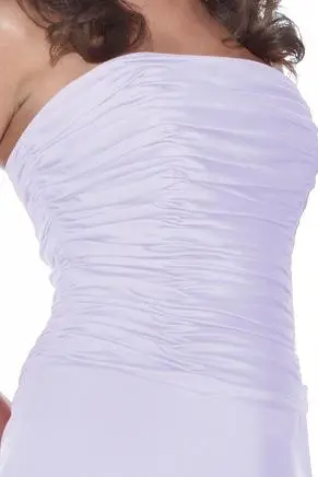 Alexia Designs - 698 Strapless Ruched Sheath Dress 2 Alexia Designs - 698 Strapless Ruched Sheath Dress - Image 2