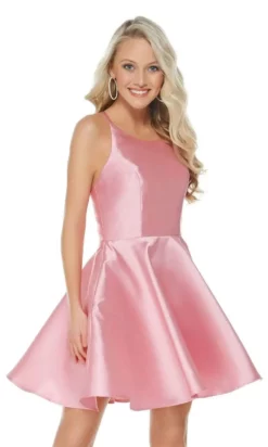 Alyce Paris - 3703 Strappy Fitted Halter Cocktail Dress -Hot Sale WEDDING Store alyce paris 3703 strappy fitted halter cocktail dress cocktail dresses 29126024921171