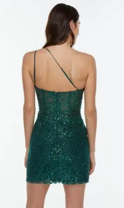 Alyce Paris 4514 - Asymmetric Glitter Cocktail Dress -Hot Sale WEDDING Store alyce paris 4514 asymmetric glitter cocktail dress special occasion dress 30717522411603