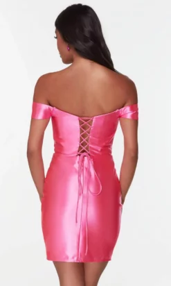 Alyce Paris 4525 - Off Shoulder Sheath Cocktail Dress -Hot Sale WEDDING Store alyce paris 4525 off shoulder sheath cocktail dress special occasion dress 30890997809235