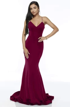Alyce Paris - 60293 Classy Sleeveless Jersey Mermaid Gown -Hot Sale WEDDING Store alyce paris 60293 classy sleeveless jersey mermaid gown special occasion dress 0 wine 13789355835475