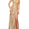 Alyce Paris 61472 - Sweetheart Metallic Prom Gown