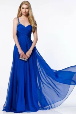 Alyce Paris 8023 Prom Collection Gown - 1 Pc Electric Blue In Size 4 Available