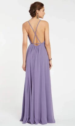 Alyce Paris - Deep V-Neck Crisscross Back Ruched A-Line Dress 60456 - 1 Pc Premier Blue In Size 2 Available -Hot Sale WEDDING Store alyce paris deep v neck crisscross back ruched a line dress 60456 1 pc premier blue in size 2 available ccsale 2 premier blue 28669947314259
