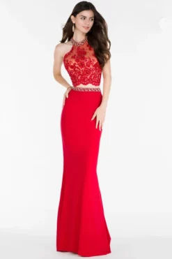 Alyce Paris - Prom Collection - 8020 Dress -Hot Sale WEDDING Store alyce paris prom collection 8020 dress prom dresses 000 red 5543262552121