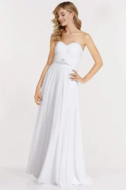 Alyce Paris - Prom Collection - 8021 Dress -Hot Sale WEDDING Store alyce paris prom collection 8021 dress bridesmaid dresses 000 diamond white 5543177158713