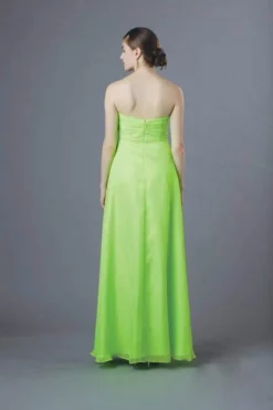 Alyce Paris - Strapless Bejeweled Silky Chiffon Sweetheart Long Gown 35592 -Hot Sale WEDDING Store alyce paris strapless bejeweled silky chiffon sweetheart long gown 35592 bridesmaid dresses 000 neon lime 5543179190329