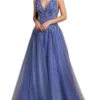 Andrea And Leo A0072 - Peony Embroidered A-Line Prom Dress