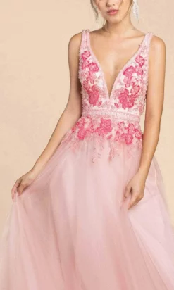 Andrea And Leo A0072 - Peony Embroidered A-Line Prom Dress 10 Andrea And Leo A0072 - Peony Embroidered A-Line Prom Dress -Hot Sale WEDDING Store andrea and leo a0072 peony embroidered a line prom dress special occasion dress 30306023768147
