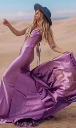 Andrea And Leo - A0632 Cutout Tie-Back Satin Mermaid Gown -Hot Sale WEDDING Store andrea and leo a0632 cutout tie back satin mermaid gown bridesmaid dresses 15870184390739