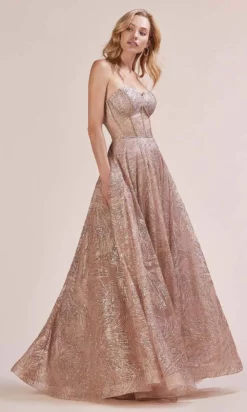 Andrea And Leo - A0656 Rhinestone Sweetheart A-Line Gown -Hot Sale WEDDING Store andrea and leo a0656 rhinestone sweetheart a line gown bridesmaid dresses 15869356048467