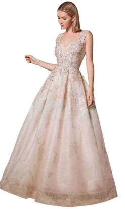 Andrea And Leo A0706 - Deep V-Neck Laced Dress 7 Andrea And Leo A0706 - Deep V-Neck Laced Dress -Hot Sale WEDDING Store andrea and leo a0706 deep v neck laced dress prom dresses 30404164255827