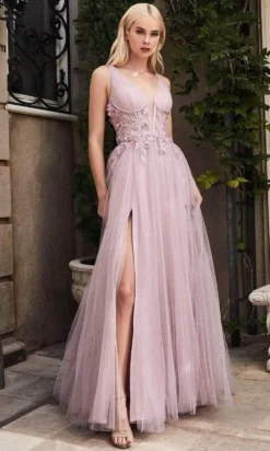 Andrea And Leo A1057 - Corset Bodice Tulle Prom Dress