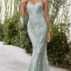 Andrea And Leo - A1076 Beaded Mermaid Gown