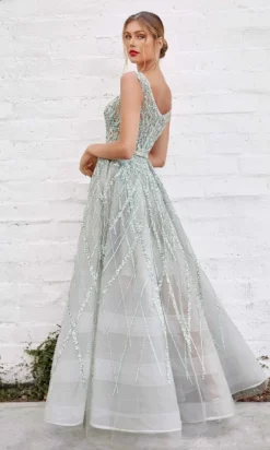 Andrea And Leo - A1091 Lattice Motif A-Line Gown 15 Andrea And Leo - A1091 Lattice Motif A-Line Gown -Hot Sale WEDDING Store andrea and leo a1091 lattice motif a line gown prom dresses 29480454979667