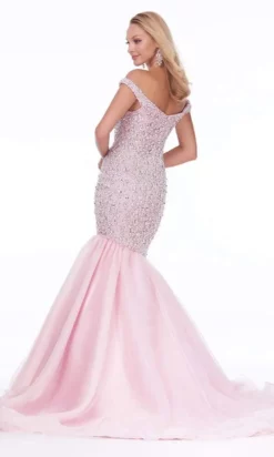 Ashley Lauren - 11042 Beaded Off Shoulder Trumpet Dress 10 Ashley Lauren - 11042 Beaded Off Shoulder Trumpet Dress -Hot Sale WEDDING Store ashley lauren 11042 beaded off shoulder trumpet dress wedding dresses 15595378475091