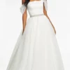 Ashley Lauren - 11129 Off Shoulder Organza Ballgown