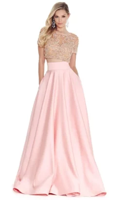 Ashley Lauren - 1251 Beaded Two Piece Ball Gown -Hot Sale WEDDING Store ashley lauren 1251 beaded two piece ball gown special occasion dress 28333519896659