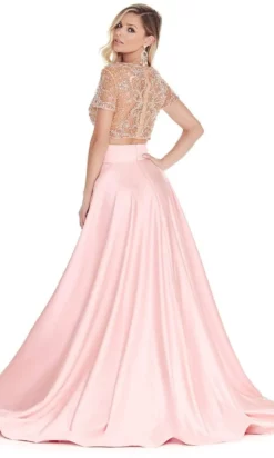 Ashley Lauren - 1251 Beaded Two Piece Ball Gown -Hot Sale WEDDING Store ashley lauren 1251 beaded two piece ball gown special occasion dress 28333520027731