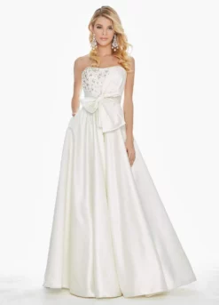 Ashley Lauren - 1341 Strapless Embellished Semi-Sweetheart Ballgown 6 Ashley Lauren - 1341 Strapless Embellished Semi-Sweetheart Ballgown -Hot Sale WEDDING Store ashley lauren 1341 strapless embellished semi sweetheart ballgown special occasion dress 6917502566483