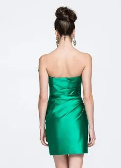 Ashley Lauren - 4008 Asymmetrical Pleated Cocktail Dress -Hot Sale WEDDING Store ashley lauren 4008 asymmetrical pleated cocktail dress special occasion dress 5490191106105