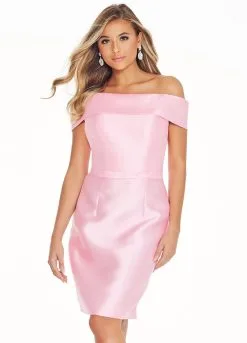 Ashley Lauren - 4066 Off Shoulder Mikado Cocktail Dress