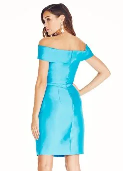 Ashley Lauren - 4066 Off Shoulder Mikado Cocktail Dress -Hot Sale WEDDING Store ashley lauren 4066 off shoulder mikado cocktail dress special occasion dress 5660200796217