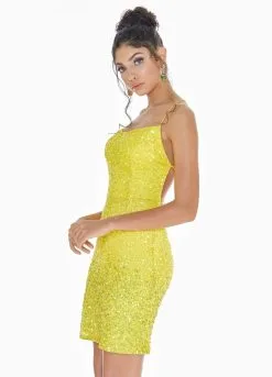 Ashley Lauren - 4293 Beaded Lace-Up Sheath Cocktail Dress -Hot Sale WEDDING Store ashley lauren 4293 beaded lace up sheath cocktail dress party dresses 12068252876883