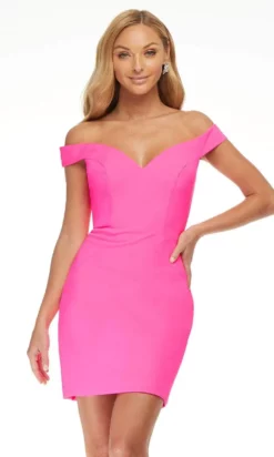 Ashley Lauren - 4444 Fitted Sheath Short Dress -Hot Sale WEDDING Store ashley lauren 4444 fitted sheath short dress cocktail dresses 28739669131347