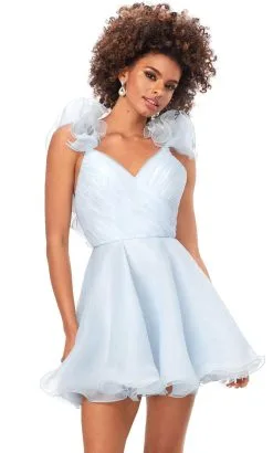 Ashley Lauren 4540 - Ruffled Straps Cocktail Dress 11 Ashley Lauren 4540 - Ruffled Straps Cocktail Dress -Hot Sale WEDDING Store ashley lauren 4540 ruffled straps cocktail dress special occasion dress 31693028261971