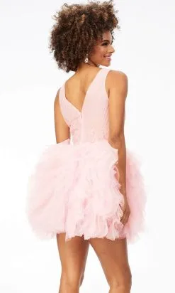 Ashley Lauren 4546 - Ruffled Skirt Cocktail Dress -Hot Sale WEDDING Store ashley lauren 4546 ruffled skirt cocktail dress special occasion dress 30941692657747